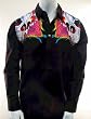 Ed Hardy By Christian Audigier L/S Bolt Skull Shirt In Black EDM004C1P0