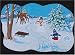 Search : Winter Scene Flannelboard Pre-cut set