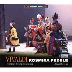 Vivaldi - Rosmira fedele / Ensemble Baroque de Nice, Bezzina
