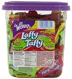 Wonka Laffy Taffy Assorted Jar, 145-Count