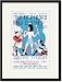 Black Framed/Matted Print 17x23, The Emperor's New Clothes Presented by WPA Federal T...