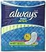 Always Maxi Clean Scent Pads without Wings, Long/Super, 39 Count (Pack of 2)