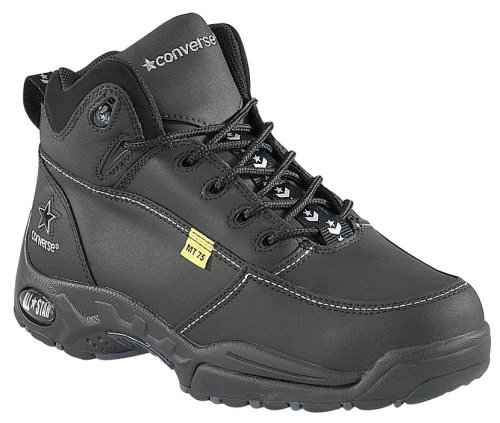 Buy Men's Converse® 6 Steel Toe Internal Met Guard Hikers Black by CONVERSE