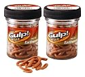 Berkley gew-br Gulp 4" Earthworm Brown 1.1oz Jar