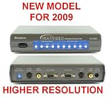 Shinybow PAL to NTSC PC/TV Multi-System Digital Video Standards Converter (VGA, Composite, S-Video) New 2009 Model