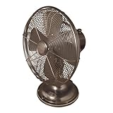 Hunter 90025 Century Portable Fan Oil Rubbed Bronze