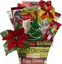 Very Merry Christmas Gift Basket of Holiday Snacks and Treats