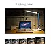 ToJane LED Desk Lamp/Table Lamp with USB Charging Port (7 Level Dimmer/2 Modes with Sliding Touch Control Panel, 8W, Silver)