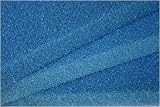 Eigenschaften Patzke Schaumstoffe Blau / Filterschaum 50x75x10cm Filtermatte Aquaristik Aquarium Zubehör
