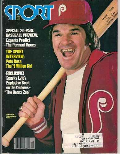 Pete Rose (Sport Magazine) (April 1979) (Cincinnati Reds) (Philadelphia Phillies)