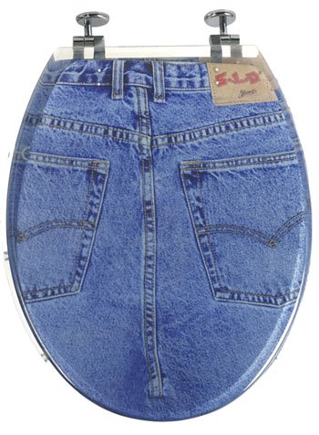 Puregadgets puregadgets the jeans bathroom wc luxury toilet seat jh008