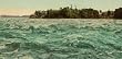 Split Rock Rapids, St. Lawrence River, 1901 - Print of a Vintage Photochrom Image from the Library of Congress Collection