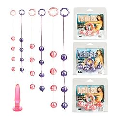 California Exotics / Swedish Erotica Crystlin Beads Large Champ Beads Adult Sex Toy Kit