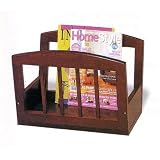Wood Magazine Rack Home Newspaper Stand in Cherry Finish 51BIosyn1hL. SL160 Wood Magazine Rack Home Newspaper Stand in Cherry Finish