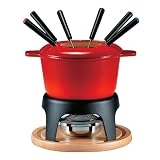 Swissmar 11-pc. Sierra Meat Fondue Set- Red