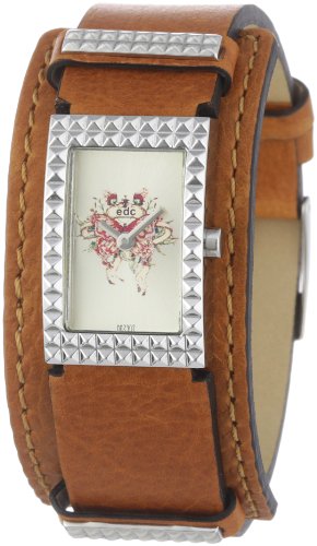 edc Damen-Armbanduhr Iconic Rivet - spacy brown, champagne A.EE100232002 Preisvergleich