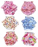 SET - 3pcs Lillypet® Dog Diaper Skirt For SMALL Dogs Female Girl Sanitary Pant Dress Color Random Size S