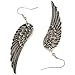 Antique Feather Imixlot Angel Wings Dangle Drop Earrings For Women Lady (Pack Of 1Pairs)