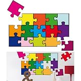 (19x27) Puzzle 22 Wall Stickers