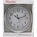 NYL Holdings #46984 8" Silver Round Wall Clock