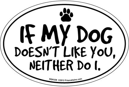 Cat and Dog Magnets, If My Dog Doesn't Like You, Neither Do I