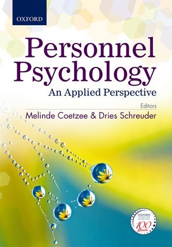Personnel Psychology: An Applied Perspective