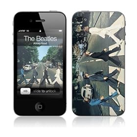 MusicSkins The Beatles - Abbey Road Skin for Apple iPhone 4 / 4S