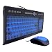 Video Games : Ion Technologies Multimedia Illuminated Keyboard and Mouse Set