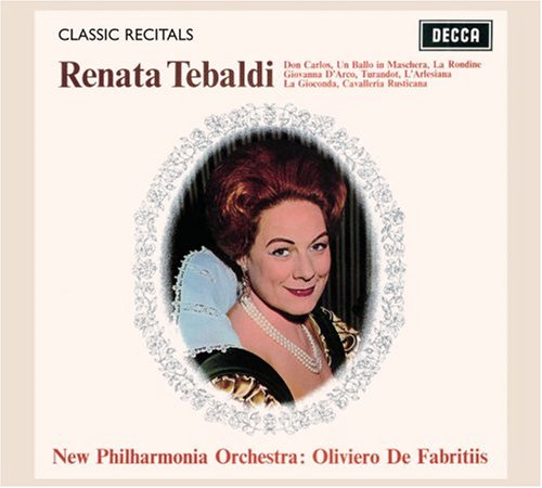 CD-Charts  Search : Renata Tebaldi / Classic Recital