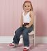 Info/Buy Younger Girls' Ribbed Waistband Jeans & Headband
