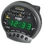 Coby CRA77 Big Green LED Digital AM/FM Dual Alarm Clock Radio