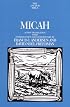 Micah (Anchor Bible)