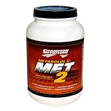 Champion Nutrition Met2 High-Energy Meal Supplement, Orange Smoothie, 35.2-Ounce Plastic Jar