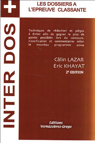 Les dossiers à l'examen classant