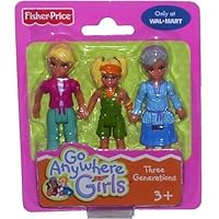 Go Anywhere Girls 3 Figure Pack ~ Three Generations