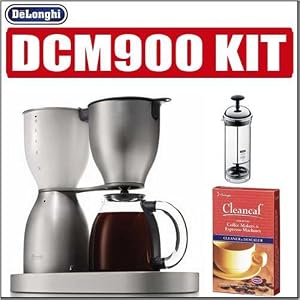 Delonghi DCM900 10-cup Beaker Style Coffee Maker Bundle by 