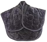 ポカポカ中綿入り肩当て チョコレートブラウン