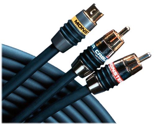 Monster Cable SV2AV25-2M MonsterVideo 2/Interlink 250 A/V Connection Kit (S-Video) 2 m. Set (6.56 Feet)