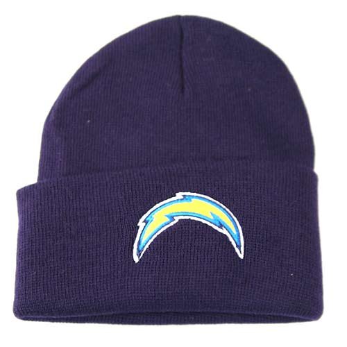 San Diego Chargers Classic Cuffed Knit Hat - Blue