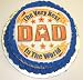 Best Dad Chocolate Chip Decorated Cake Single Layer 8