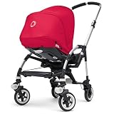 Bugaboo Bee Stroller and Canopy - Special Edition-Coral Red