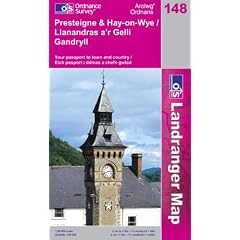 Presteigne and Hay-on-Wye: Llanandras A'r Gelli Gandryll (Landranger Maps)