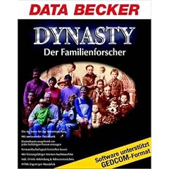 Dynasty, Der Familienforscher, CD-ROM F�r Windows 98/98Se/Me