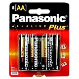 Panasonic (PNBAM3-8BX) AA Cell Alkaline Battery 8-Pk