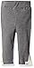Burt's Bees Baby Baby Girl's Leggings, Infant & Toddler Bottoms, 100% Organic Cotton Pants, Charcoal Heather, 12 Months