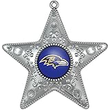NFL Silver Star Ornament