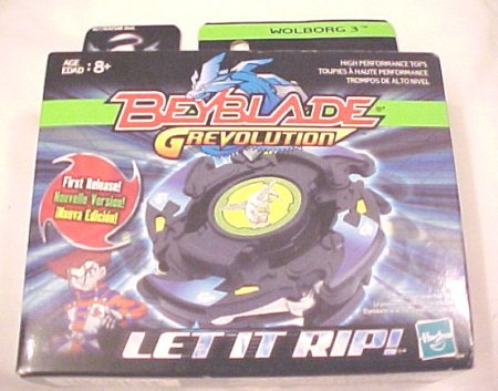 Childrens Toyshop  Toys : BeyBlade Revolution WOLBORG3 Comb B-102 1st Release