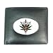 Wallet / Billfold of Medical Marijuana Logo