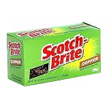 Scotch-Brite Copper Scouring Pads, Heavy Duty, 2 each
