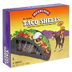 Little Bear Taco Shells, 5.5-Ounce Units (Pack of 12)